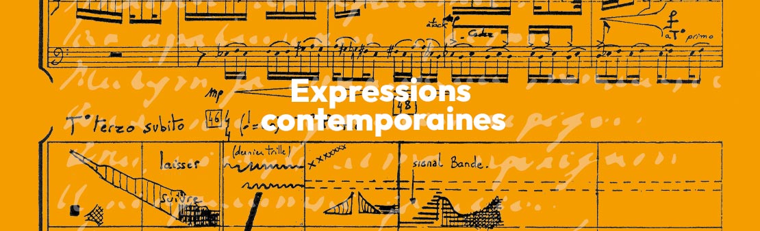 Conservatoire : Expressions contemporaines