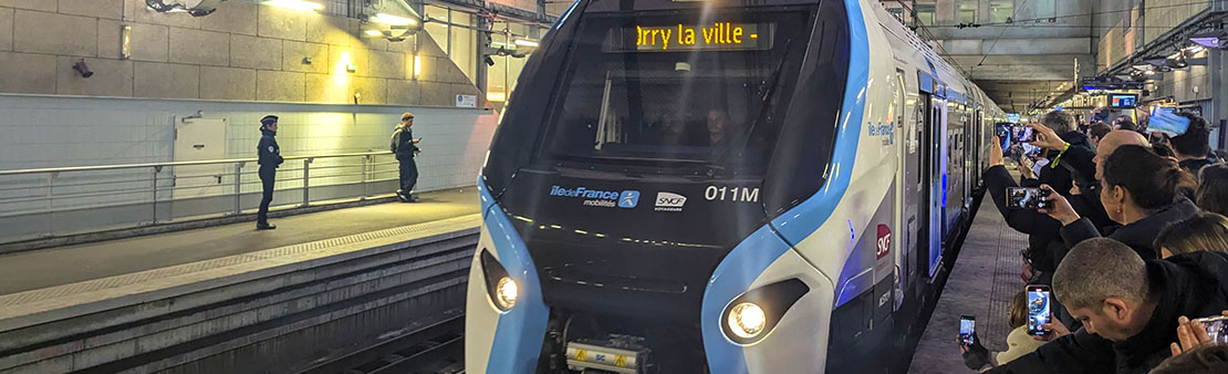 Transports : le nouveau RER NG a fait son arrivée à Maisons-Alfort !