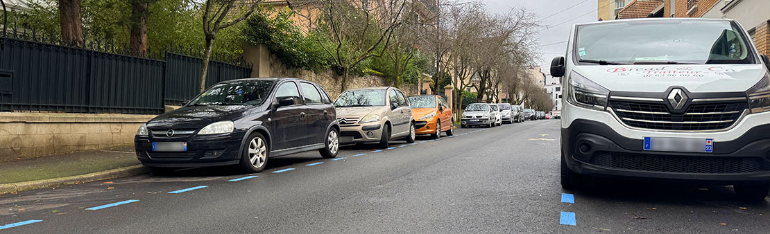 Stationnement : entrée en vigueur du stationnement en zones bleues résidentielles dans le quartier d’Alfort