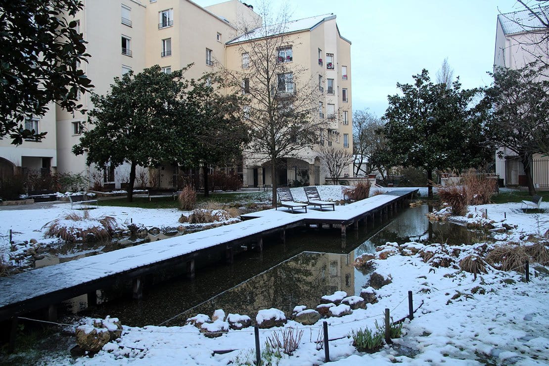 MaisonsAlfort sous un manteau blanc MaisonsAlfort