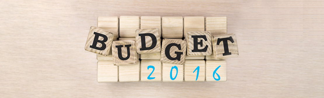 Le budget 2016