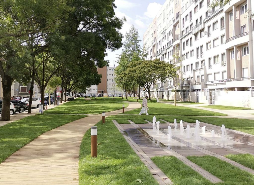 Parvis Liberté découvrez les nouveaux espaces paysagers MaisonsAlfort