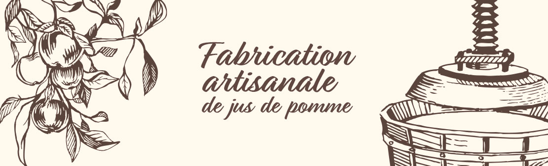 Fabrication artisanale de jus de pomme