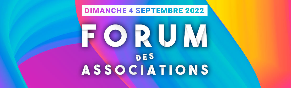 Rendez-vous : tous au Forum des associations le 4 septembre !
