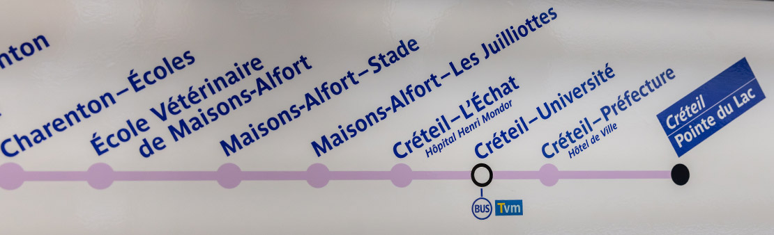 Modernisation de la ligne 8 : le PDG de la RATP Jean Castex en visite à Maisons-Alfort