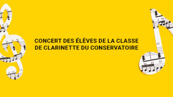Concert des élèves de la classe de clarinette du conservatoire