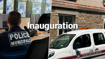 Inauguration du nouveau Poste de Police Municipale et du nouveau Centre de Supervision Urbain