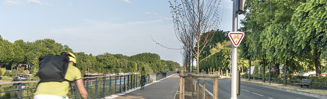 Avenue de Verdun : profitez de la nouvelle promenade partagée sur les bords de Marne !