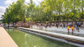 Inauguration de la plage de Maisons-Alfort
