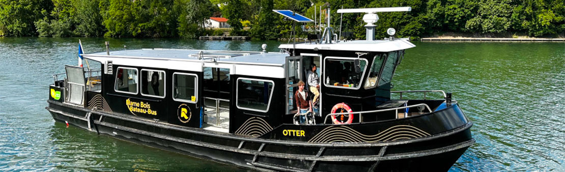 Navettes fluviales : le retour des bateaux-bus sur la Marne
