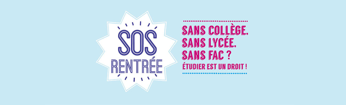 Pas d’affectation ? SOS RENTRÉE !