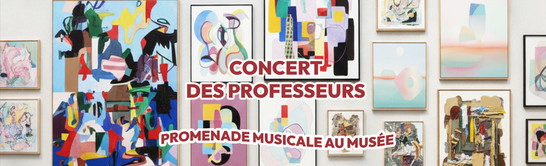Concert des professeurs du Conservatoire Henri Dutilleux : Promenade musicale au musée