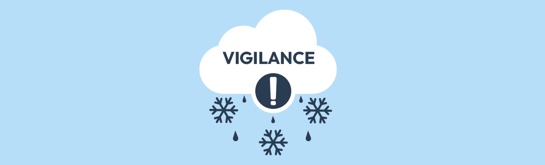 Vigilance orange neige et verglas