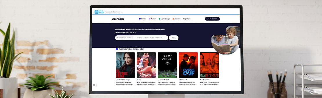 Culture en ligne : La médiathèque numérique Eurêka évolue !
