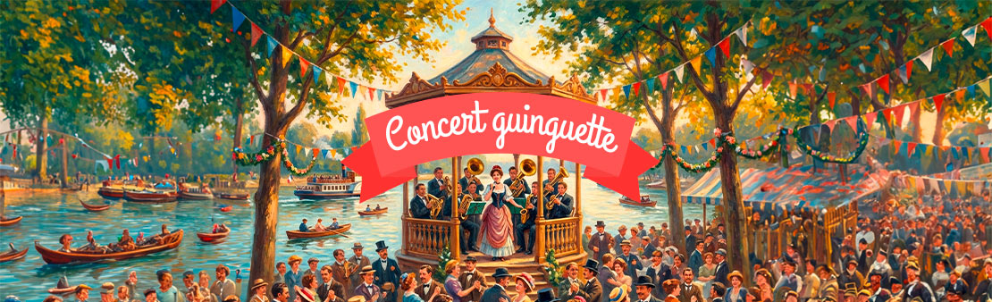 Conservatoire : concert guinguette