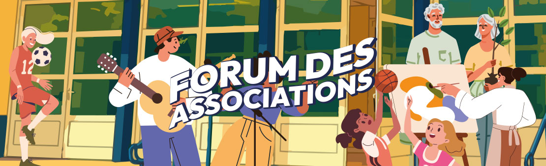 Forum des associations : rendez-vous le 6 septembre !